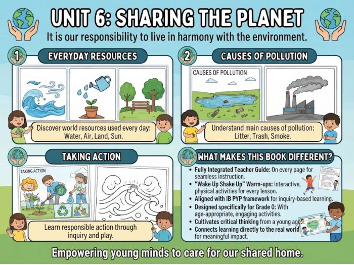 Grade 0 PYP Sharing the Planet: Eco-Resources, Pollution & Action Unit