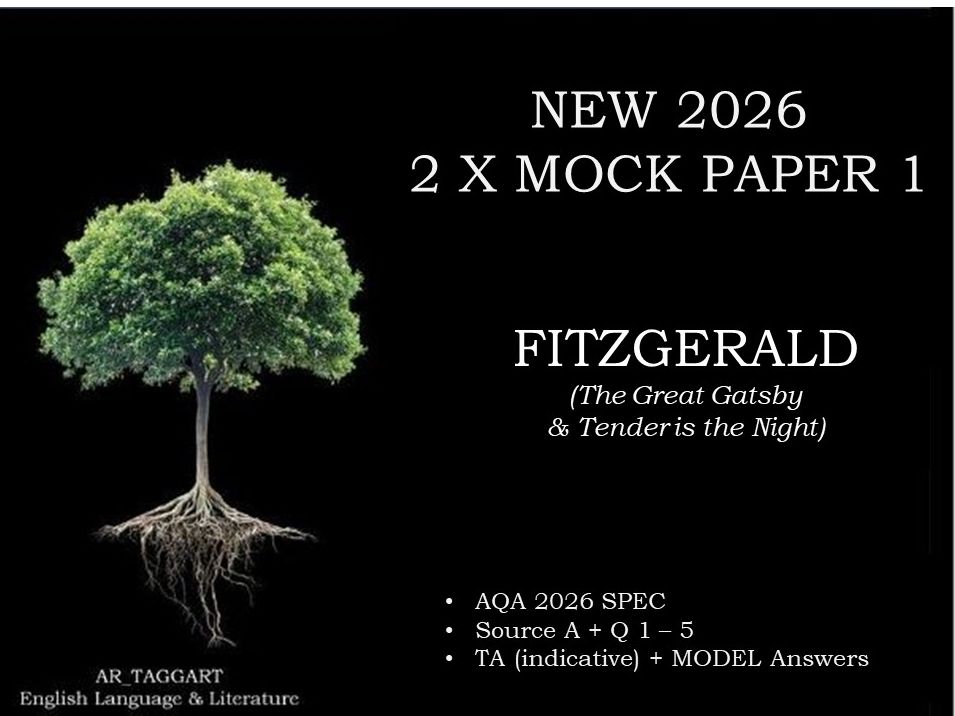 FITZGERALD  DUO  (2) – PAPER 1 |  2026  FULL MOCKS | MODELS