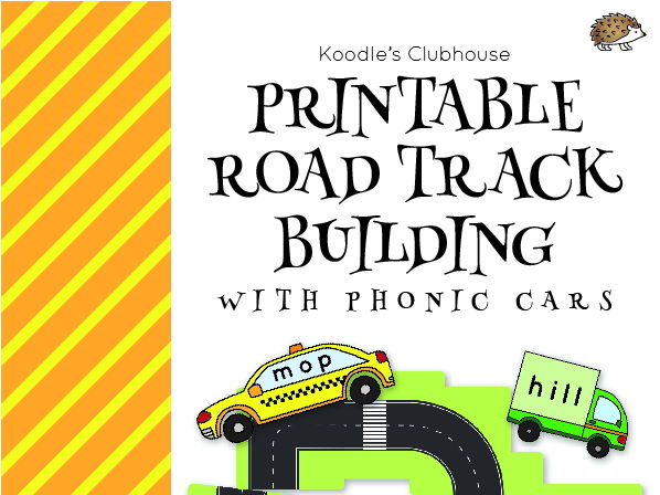 Printable road truck building