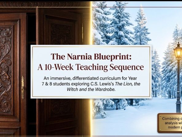 The Lion, the Witch and the Wardrobe Novel Study Unit | Years 7–8 English |
