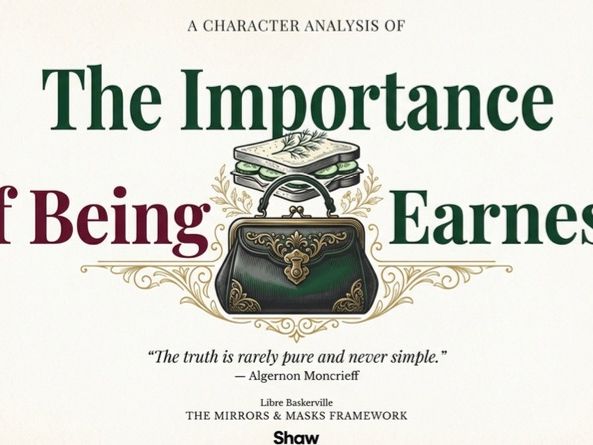 The Importance of Being Earnest Teaching Pack – Satire, Identity & Critique