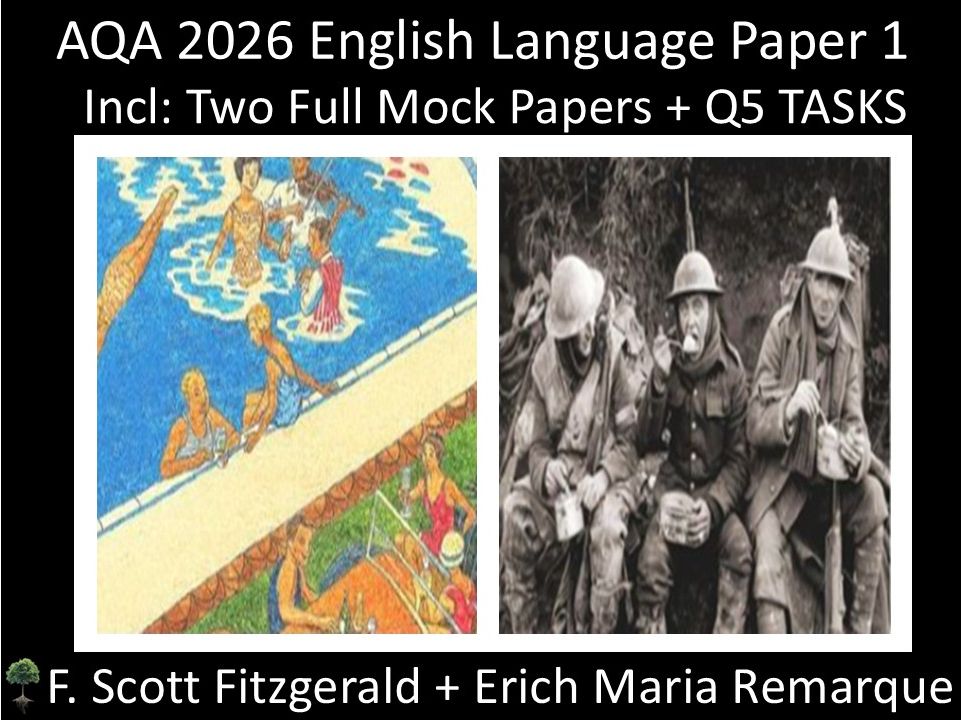 Two AQA 2026 English Language Paper 1 Mocks | Q5 DIFFERENTIATED SUPPORT