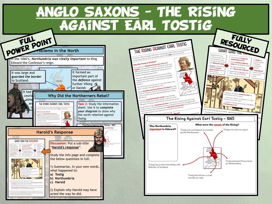 GCSE Anglo Saxons L5 - The Rising Against Tostig