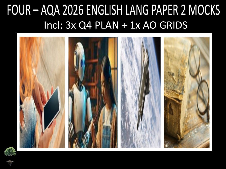 FOUR - AQA PAPER 2 | 2026 FULL MOCKS | Q4 PLAN | AO GRIDS