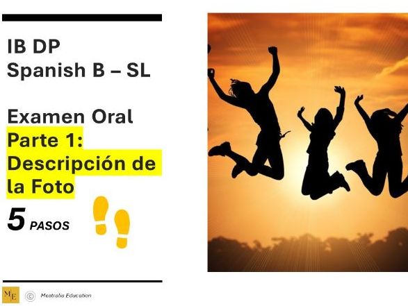 IB DP Spanish B SL - Photo Description