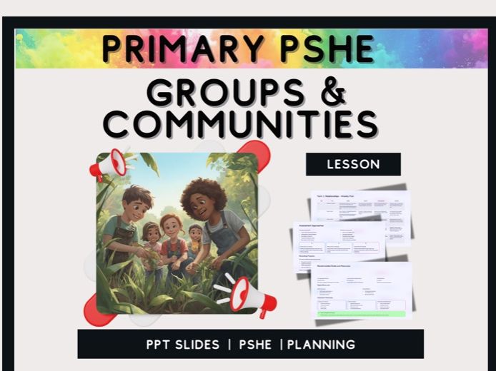 Groups and Communities – Primary PSHE and Social Studies Lesson on Belonging and Inclusion