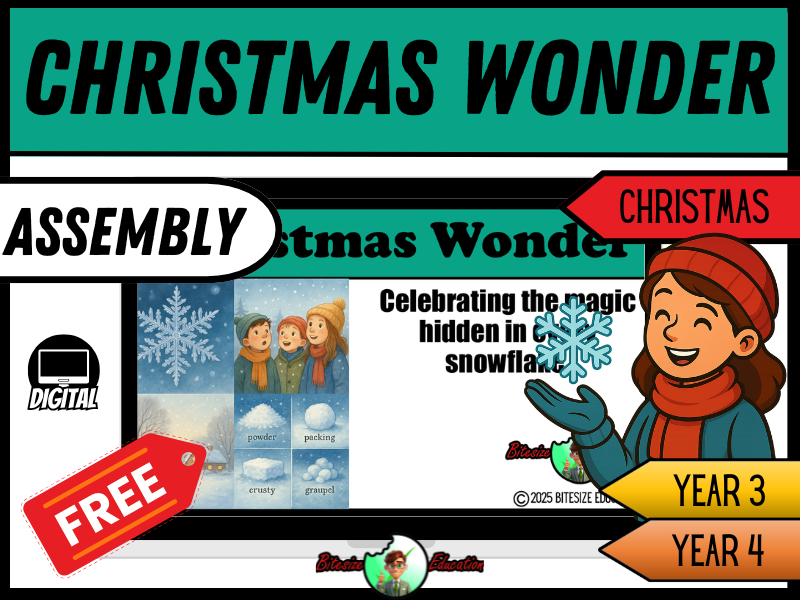 Christmas Wonder | Assembly Presentation | Year 3/4