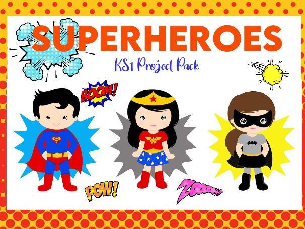 Superheroes KS1 Project Pack