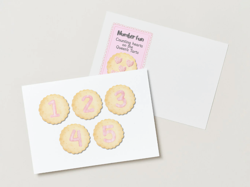 Queen of Hearts Tarts 1-5