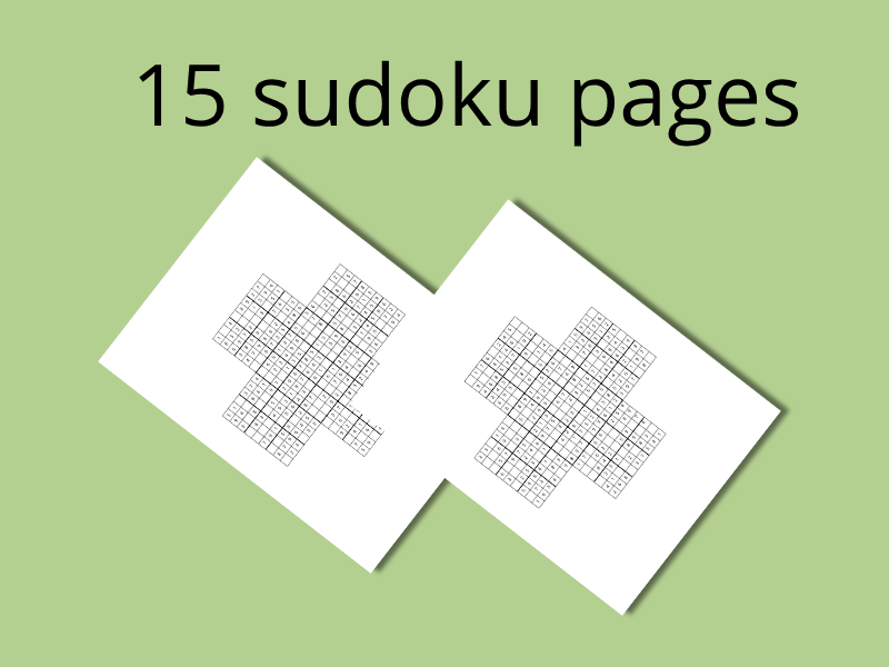 Samurai Sudoku & Logic Puzzles XL - Ultimate Giant Puzzle Bundle