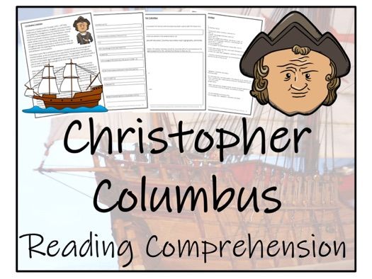 UKS2 History - Christopher Columbus Reading Comprehension Activity