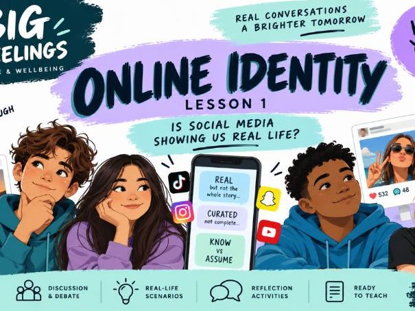 Big Feelings KS3 – Online Identity PSHE & Wellbeing Lesson