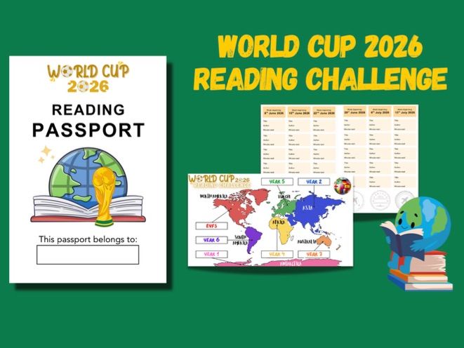 World Cup 2026 Reading Challenge Passport