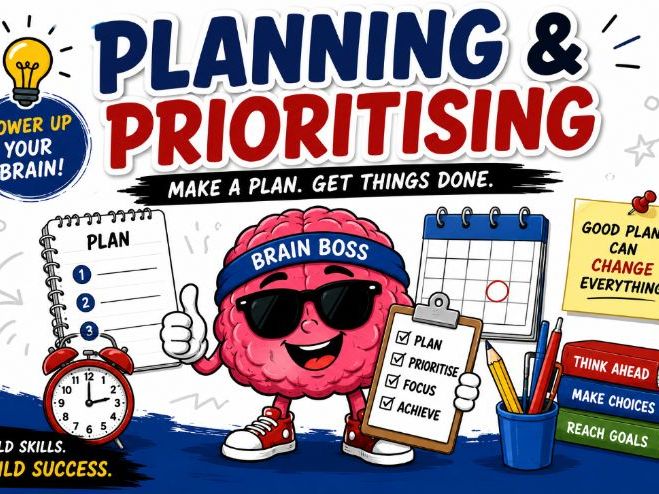 Brain Boss: Planning & Prioritising – Executive Function Lesson