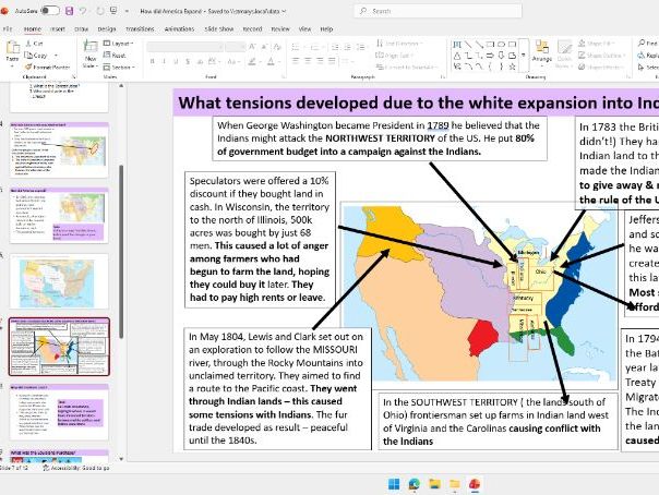 OCR B making of America lesson2-how did America expand