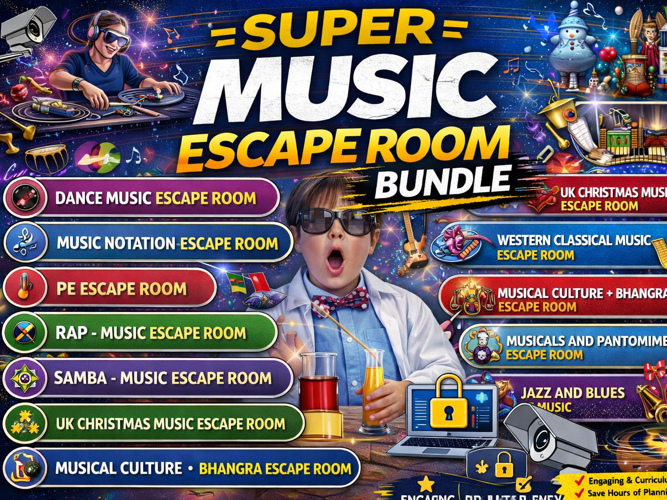 Music Escape rooms