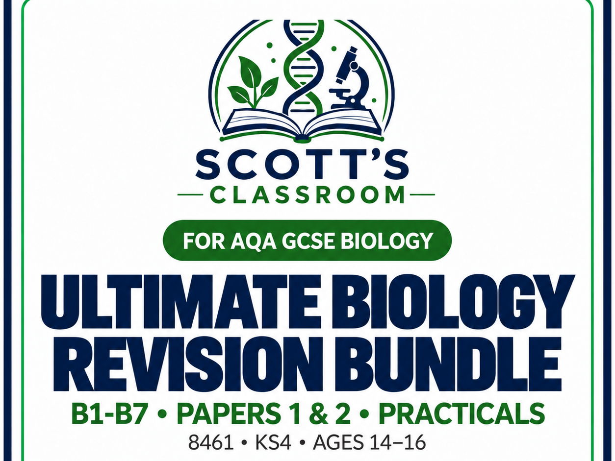 AQA GCSE Biology Ultimate Revision Bundle with Answers