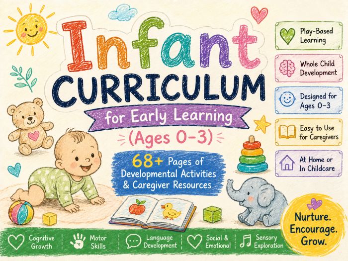 Infant Learning Curriculum – Early Development Activities, Lesson Plans & more