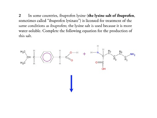 Ibuprofen worksheet