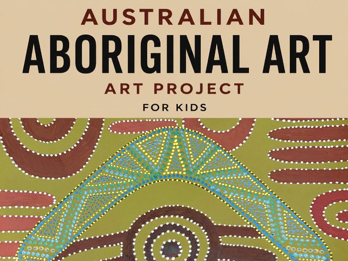 Australian Aboriginal Art Project - Dot Painting Activity Printable Art Templates