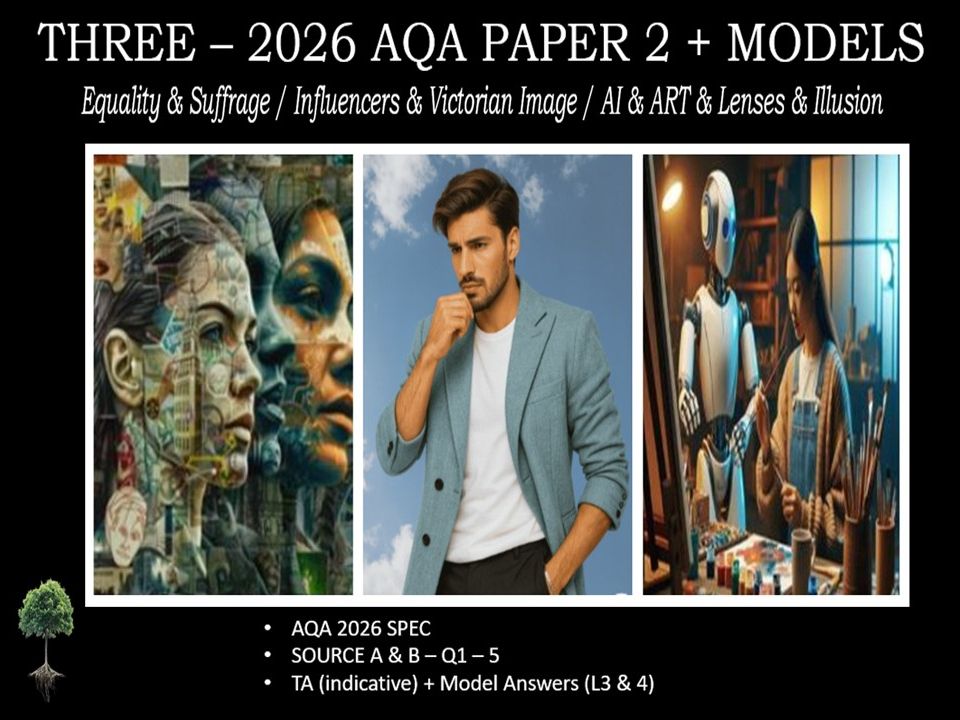 THREE - AQA PAPER 2 | 2026 FULL MOCKS | MODELS