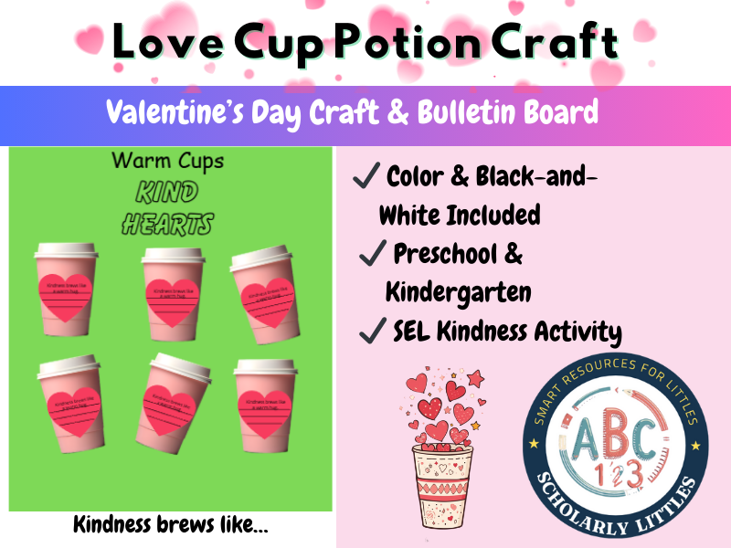 Love Cup Craft | Valentine’s Day SEL Activity