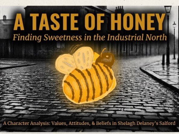 A Taste of Honey Analysis Mini Pack: Theme Character Language Feat