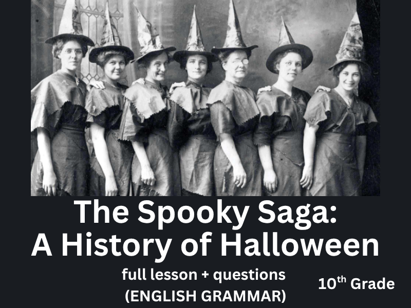 English Grammar: The Spooky Saga – A History of Halloween