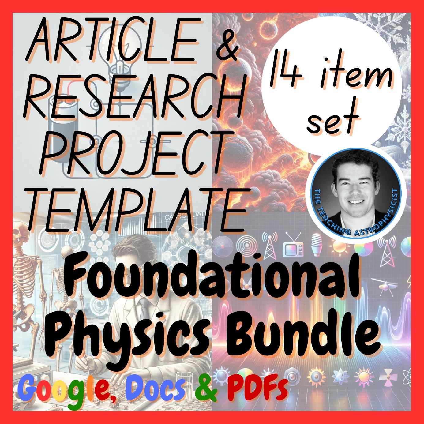 Foundational Physics 7 Research Project Templates + 7 Articles | Digital + Print