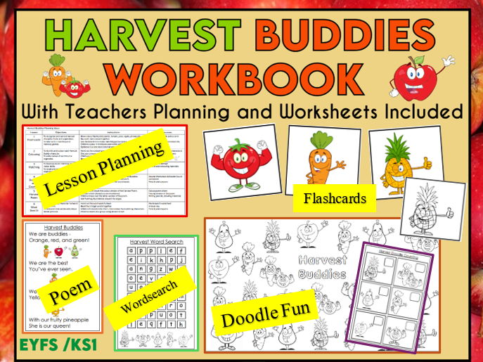 Harvest Buddies Seasonal Workbook