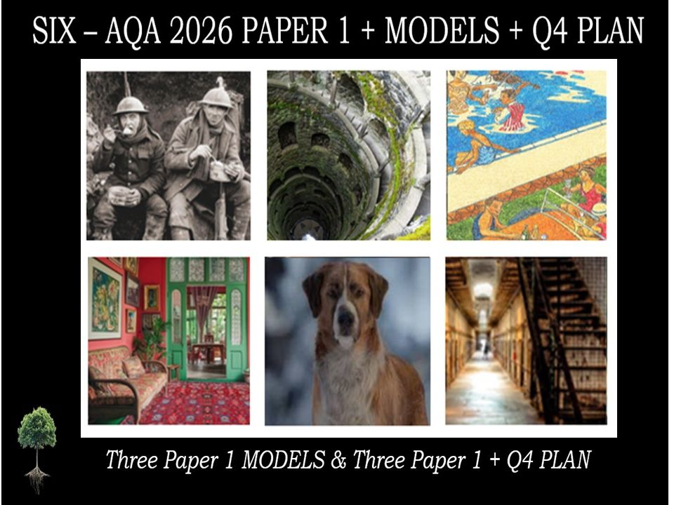 SIX - AQA PAPER 1 |  2026 FULL MOCKS  |  MODELS |  Q4 PLAN