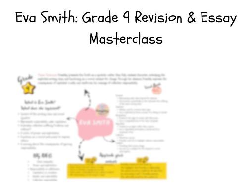 Grade 9 Eva Smith Essay Plan | An Inspector Calls GCSE (Eduqas/WJEC)