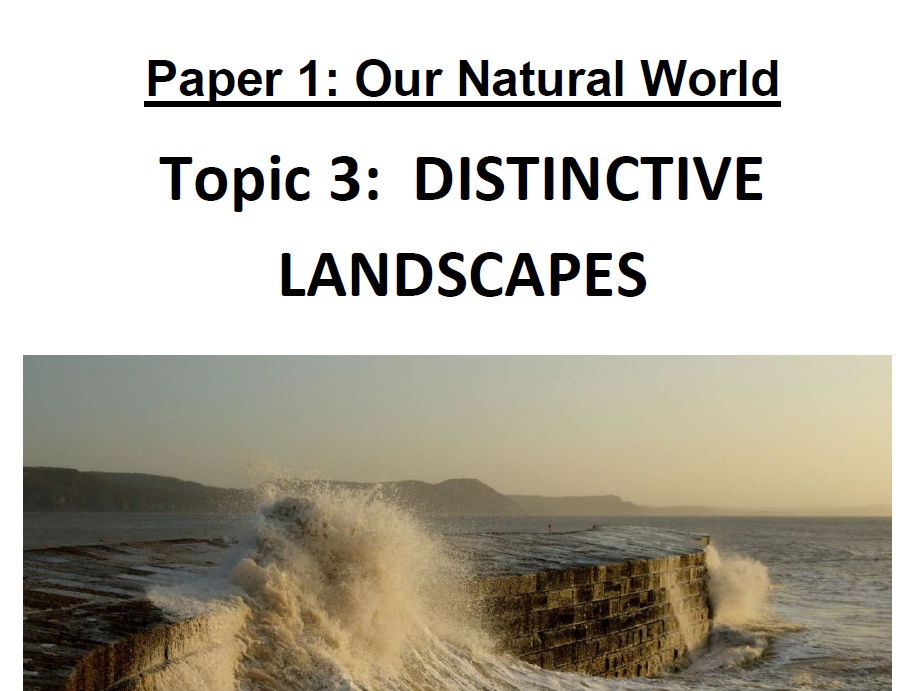 Distinctive Landscapes- COASTS BUNDLE
