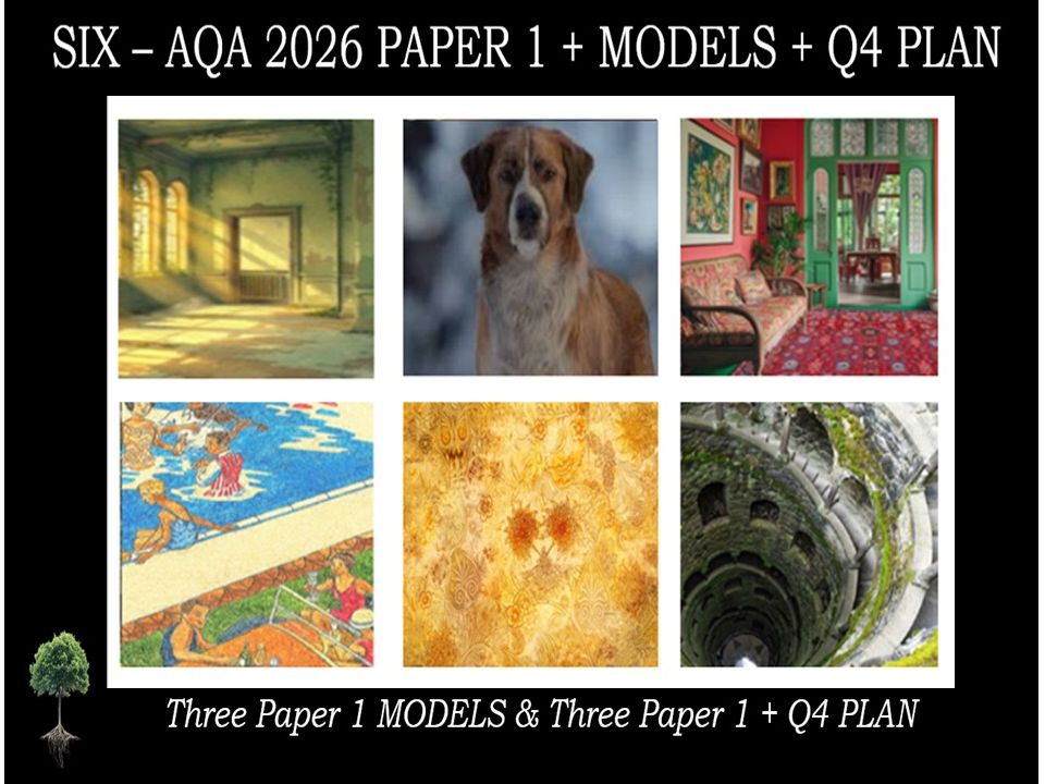 SIX - AQA PAPER 1 |  2026 FULL MOCKS  |  MODELS |  Q4 PLAN