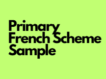 SAMPLE Primary French Scheme