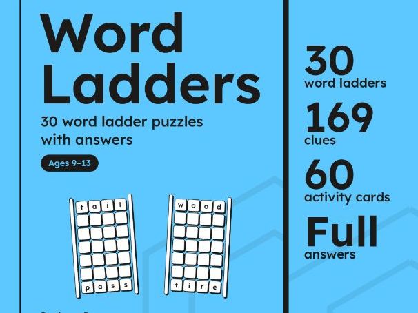 Word ladders: homophones and spelling puzzles for KS2 and KS3