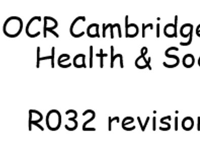 R032 revision booklet