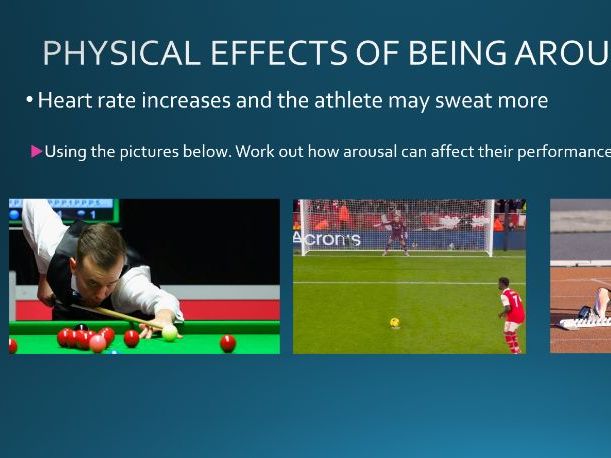GCSE PE Arousal and Stress Management Techniques