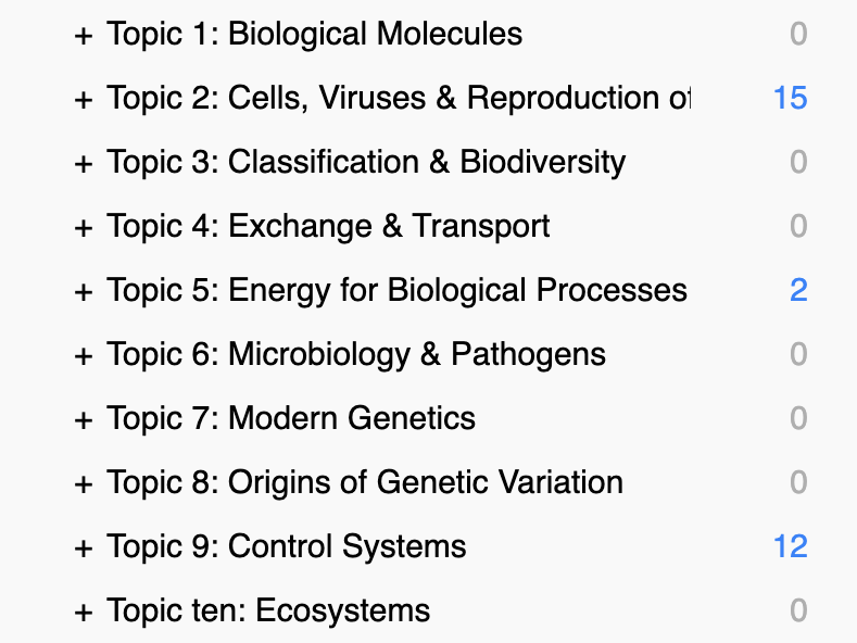 A level Biology Flashcards EDEXCEL B FULL COURSE