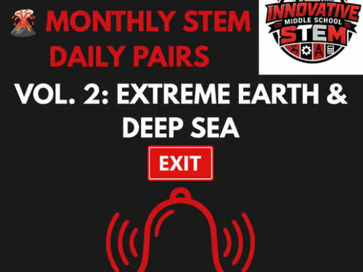 Extreme Earth STEM Bell Ringers Bundle