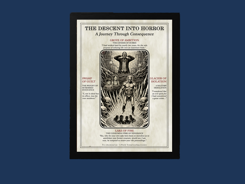 ictor Frankenstein's Descent: Guilt to Vengeance