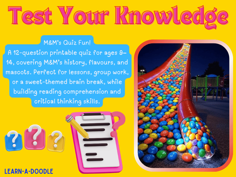 The Ultimate M&M Quiz for Kids with Answers – Test Your Sweet Knowledge!