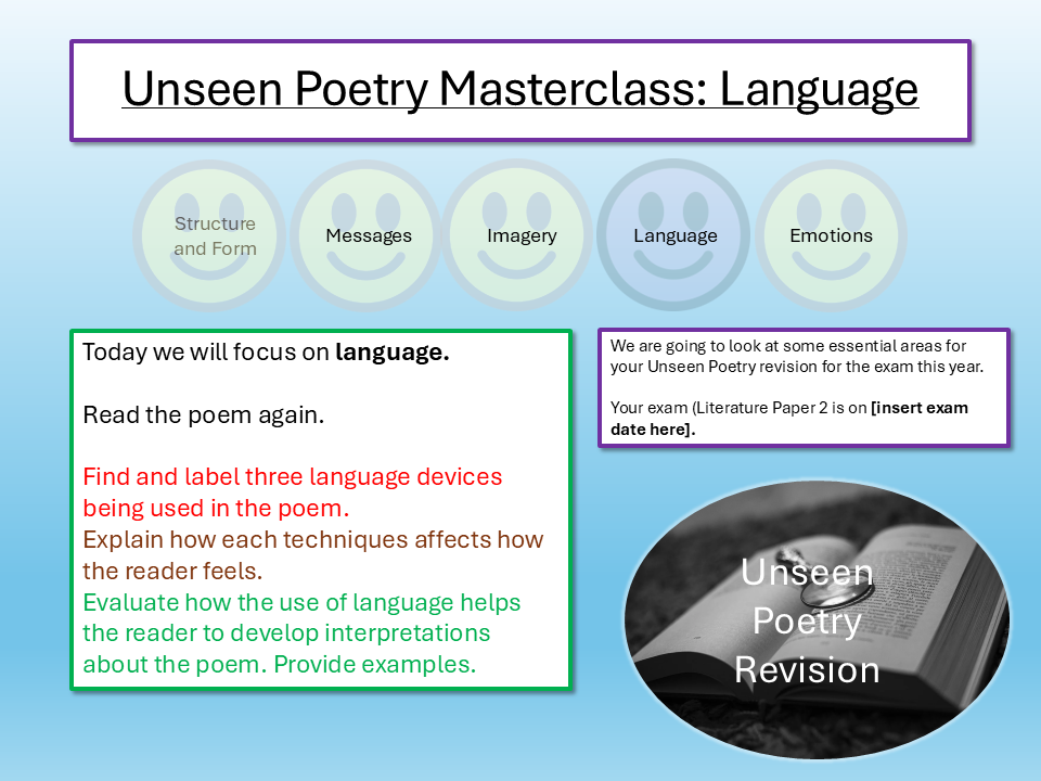 Unseen Poetry Revision 2027