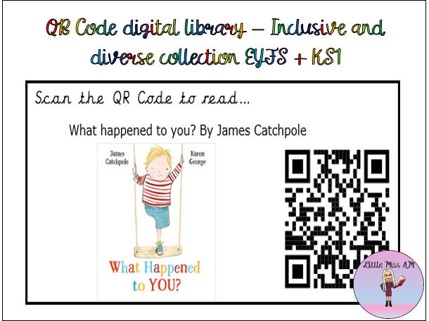QR Code Digital Library- Full KS1 Collection | Teaching Resources