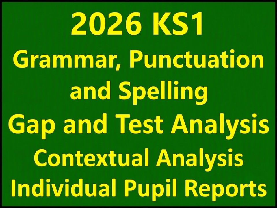 2026 KS1 Grammar, Punctuation & Spelling Test and Question Level Analysis