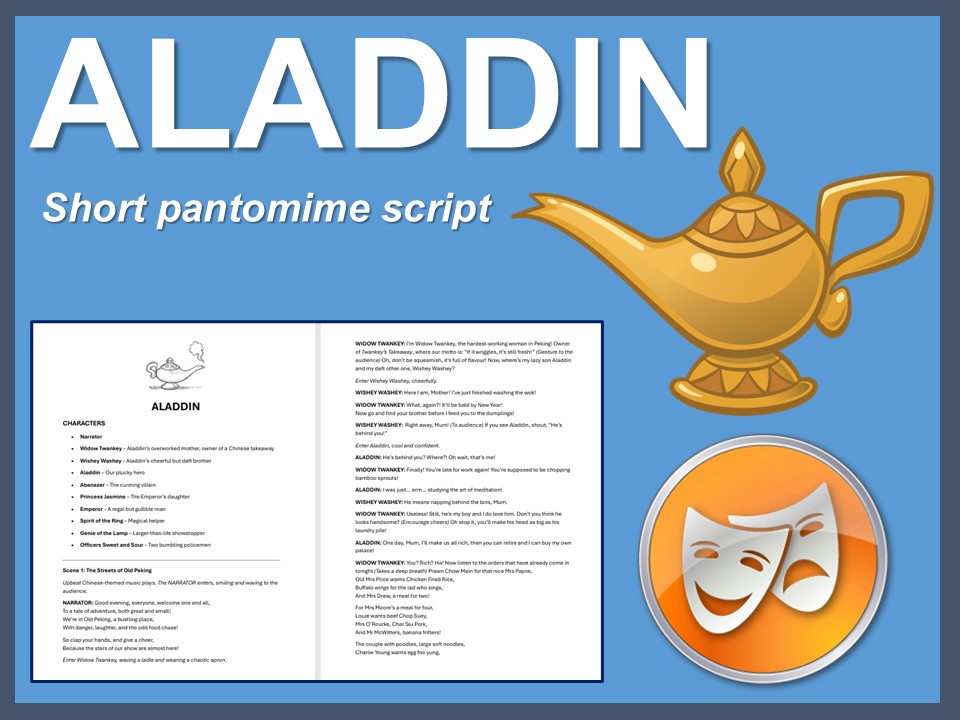 Aladdin: Short Pantomime script