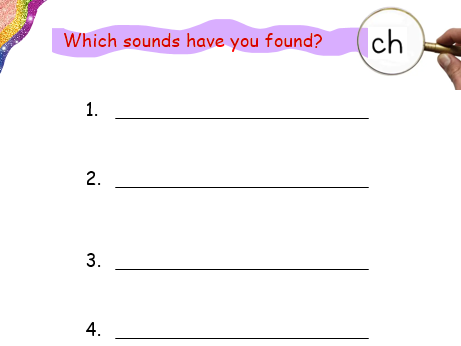 Phonics sound hunt