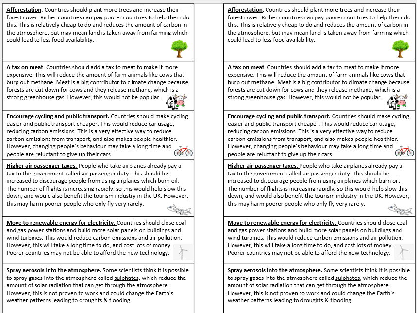 Climate Change Mitigation - Geography