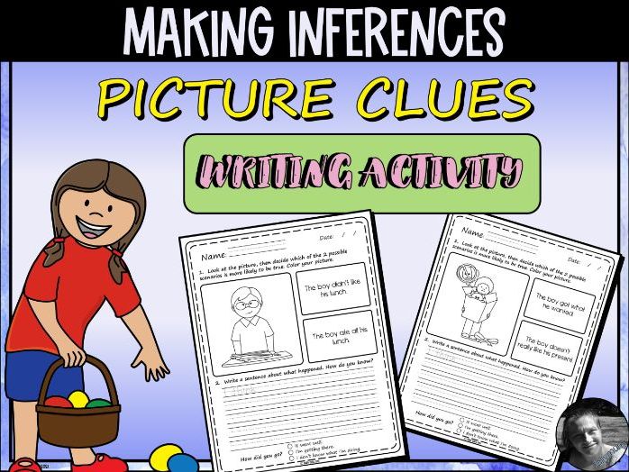 Making Inferences With Pictures | Writing Activity Worksheets