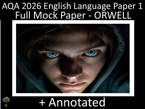 ONE - AQA PAPER 1 | 2026 FULL MOCK | ANNOTATED (orw)